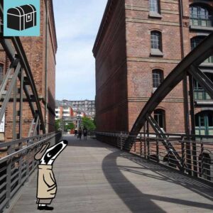 Detektiv-Trail Hamburg Schatztruhe