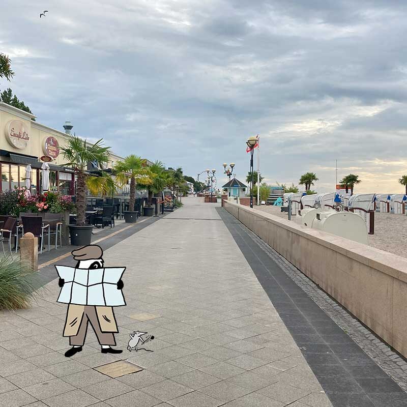 Detektiv-Trail_Groemitz-promenade Detektiv-Trail Grömitz Promenade