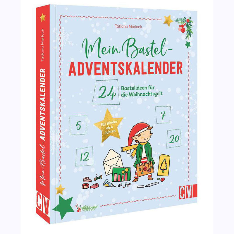 Detektiv-Dachs Bastel-Adventskalender Buch